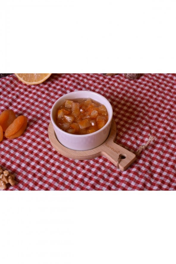 Bambum Dumitra Bambu Altlıklı Porselen Sosluk - 2