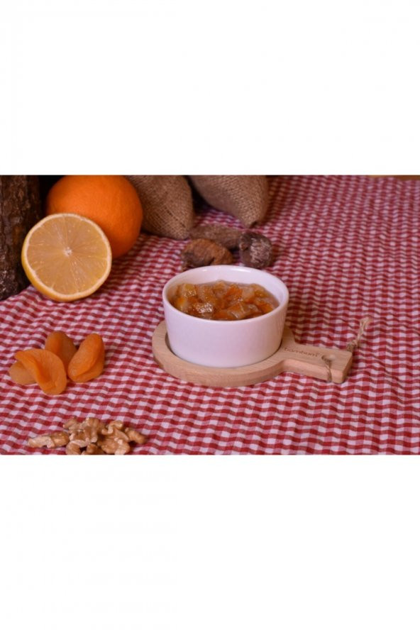 Bambum Dumitra Bambu Altlıklı Porselen Sosluk - 3