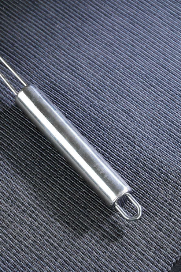 Profesyonel Paslanmaz Çelik Telli Kevgir Büyük Boy 18 Cm Lüx Paslanmaz Yağ Kevgiri Süzgeç - 2