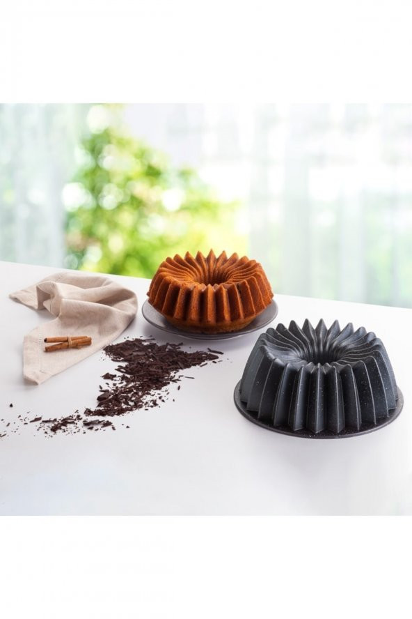 DEMSAN Lindo Granit Döküm Kek Kalıbı