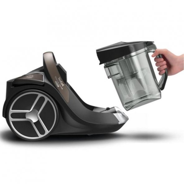 Tefal TW7289 Silence Force Cyclonic Kahverengi Torbasız Elektrikli Süpürge - 3