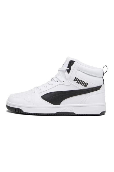 Puma Rebound v6 392326 02 Erkek Sneaker Ayakkabı Beyaz Siyah 40-45 - 3