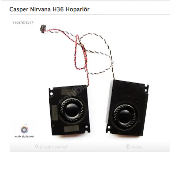 Casper Nirvana H36 Hoparlör