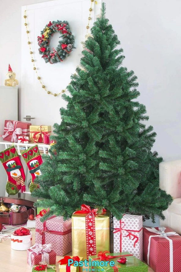 Süsleme Seti Yılbaşı Çam Ağacı Renkli Işığı Ve Yeni Yıl Süsleri Noel Paketi 60 Cm 60 Dal - 7