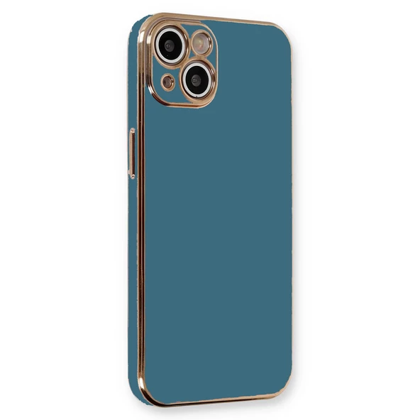 iPhone 15 Kılıf Luxury Seri Kamera Korumalı Silikon Kapak - 7