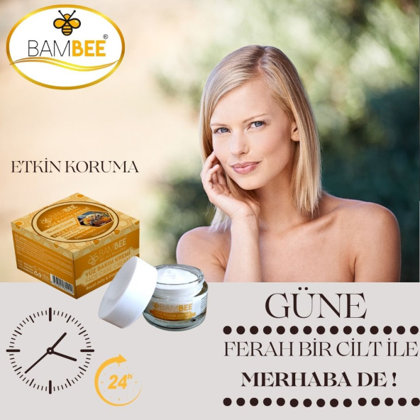 Bambee Arı Sütlü & Eşek Sütlü Cilt Bakım Kremi 50 ML