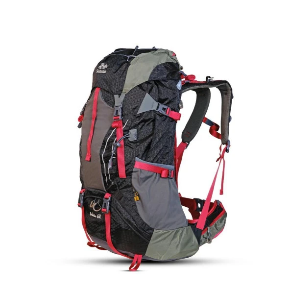 Milo Senterlan Cave 65 LT Sırt Çantası S2188-4-CAVE-BLACK/RED - 2