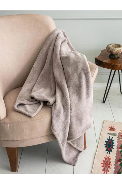 Wellsoft Tek Kişilik Battaniye Sıcak Battaniye Tv Dekor Battaniyesi 100x170 - 11