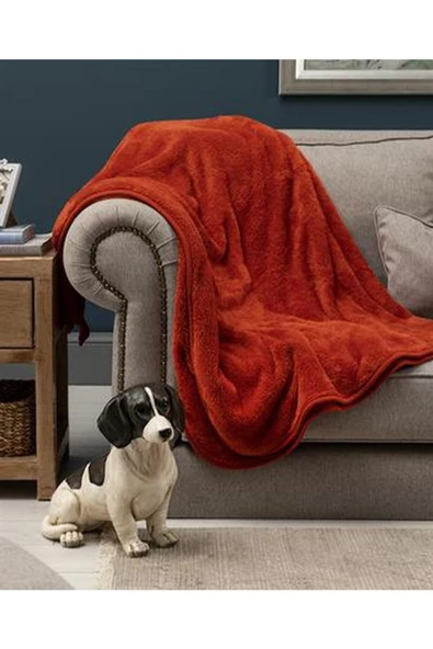 Wellsoft Tek Kişilik Battaniye Sıcak Battaniye Tv Dekor Battaniyesi 100x170 - 10