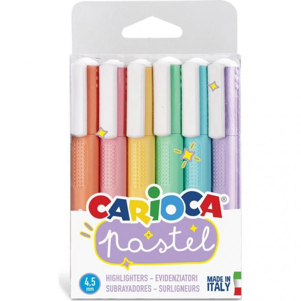 Carioca Pastel İşaretleme Kalemi 6 Lı (43033)