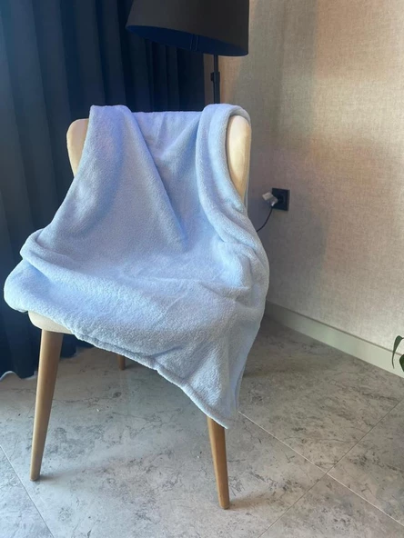 Wellsoft Tek Kişilik Battaniye Sıcak Battaniye Tv Dekor Battaniyesi 100x170 - 5