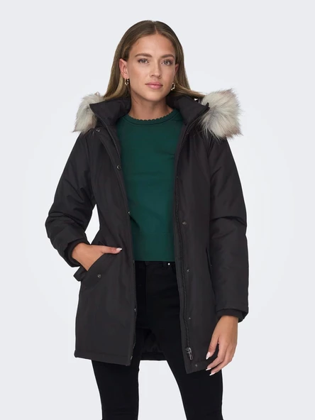 ONLY Bayan Uzun Mont Kapüşonlu Parka 15300633
