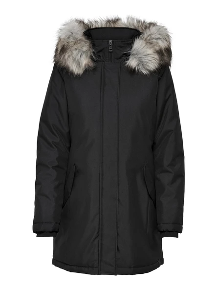 ONLY Bayan Uzun Mont Kapüşonlu Parka 15300633 - 6