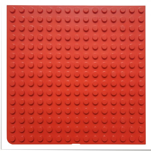 LegoDuploUyumlu Büyük Zemin Kırmızı