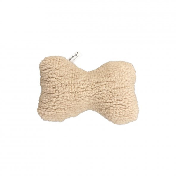 Pet Comfort Peluş Kemik Köpek Oyuncağı Kahverengi 20cm ürün görseli