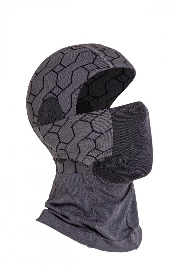 Oil Company Antrasit Balaklava Termal Kar Maskesi Unisex - 2