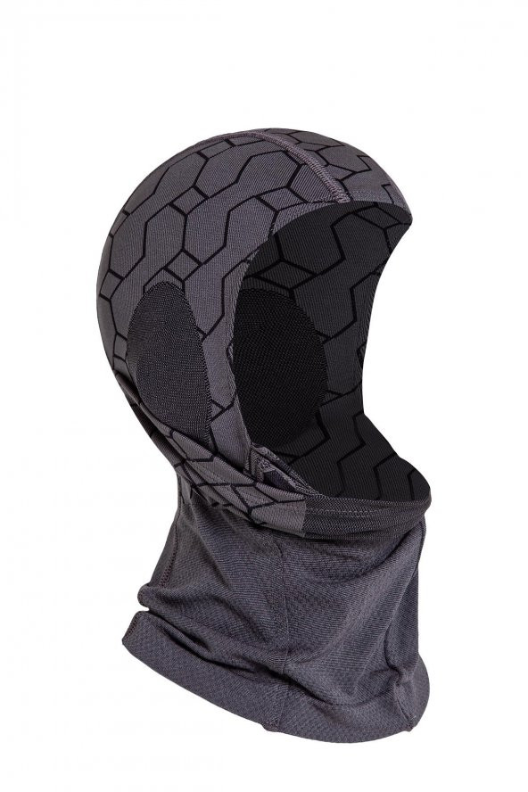 Oil Company Antrasit Balaklava Termal Kar Maskesi Unisex - 3