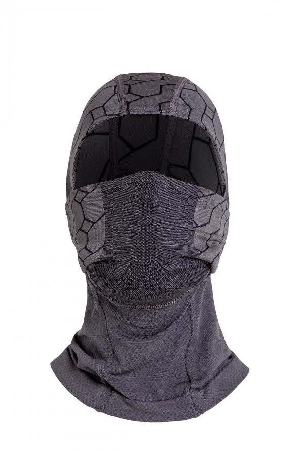Oil Company Antrasit Balaklava Termal Kar Maskesi Unisex - 4