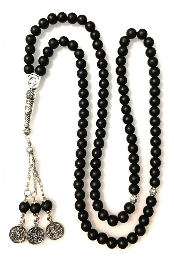 99lu Namaz Tesbihi - Oniks Doğal Taş Tesbih