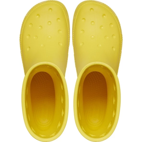 Crocs Classic Boot K Navy Çocuk Yağmur Botu 208544-75Y Sarı - 3