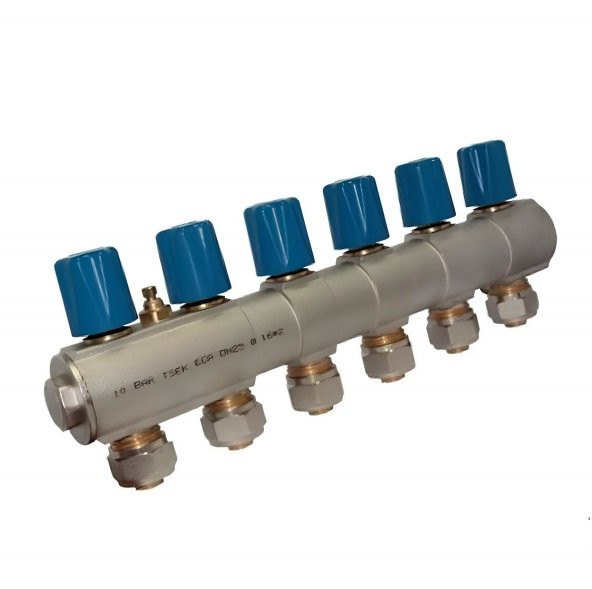 E.C.A 1 Debi Ayar Vanalı Kollektör 10lu Mavi ürün görseli 1