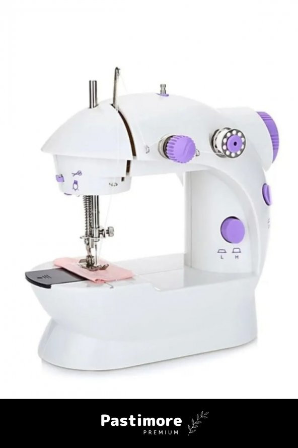 Premium Pratik Taşınabilir Elektrikli Seyahat Kamp Hız Ayarlı Kademeli Otomatik Mini Dikiş Makinesi - 4