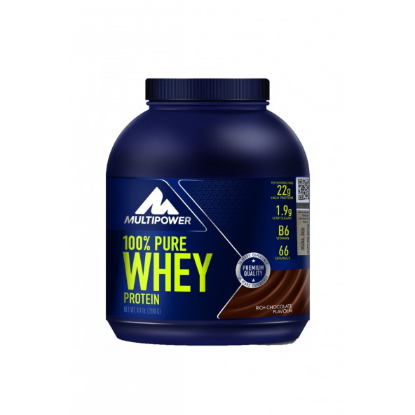 Multipower %100 Pure Whey Protein 2000 Gr - HIZLI ÜCRETSİZ KARGO