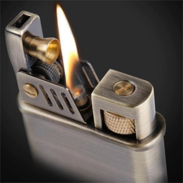 Zorro Sm-549T Benzinli Retro Çakmak Bronz - 4