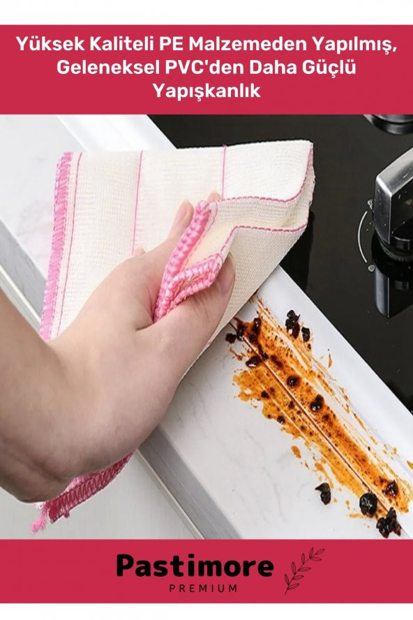 Duş Pvc Lavabo Küvet Tezgah Kenar Banyo Mutfak 3,2 Mt Su Sızdırmaz Geçirmez Yalıtım Bant - 2 Adet - 4