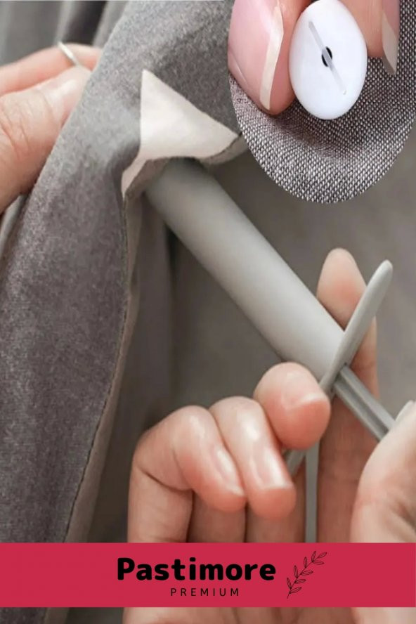 Premium Yorgan Kılıfı Çarşaf Tutucu Sabitleyici Yatak Düzenleyici Kumaş Sabitleme Düğmesi - 5