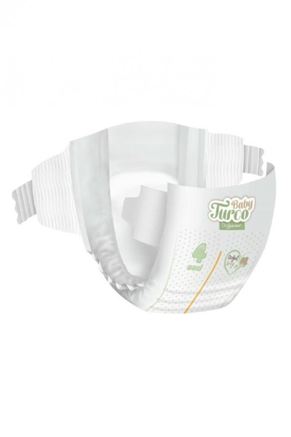 Baby Turco Doğadan 4 Numara Maxi 150 Adet 8-14 Kg - 3