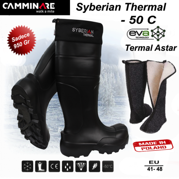 Camminare Syberian Thermal Eva Çizme (-50°C) 45 - Standart