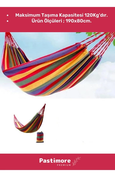 Premium Dayanıklı Yırtılmaz Su Geçirmez Kamp Piknik Bahçe Balkon Outdoor Kamp Salıncak Hamak - 4