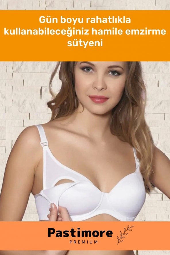 Özel Üretim Kumaş Kilipsli Esnek Ayarlanabilir Dikişsiz Kadın Hamile Lohusa Siyah Emzirme Sütyeni - 3