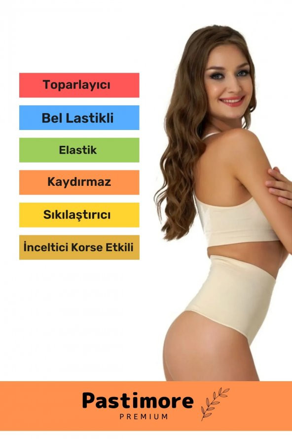 Ultra İnceltici Yüksek Bel Silikon Dikişsiz Sıkılaştırıcı Karın Toparlayıcı Slip-String Kadın Korse - 2