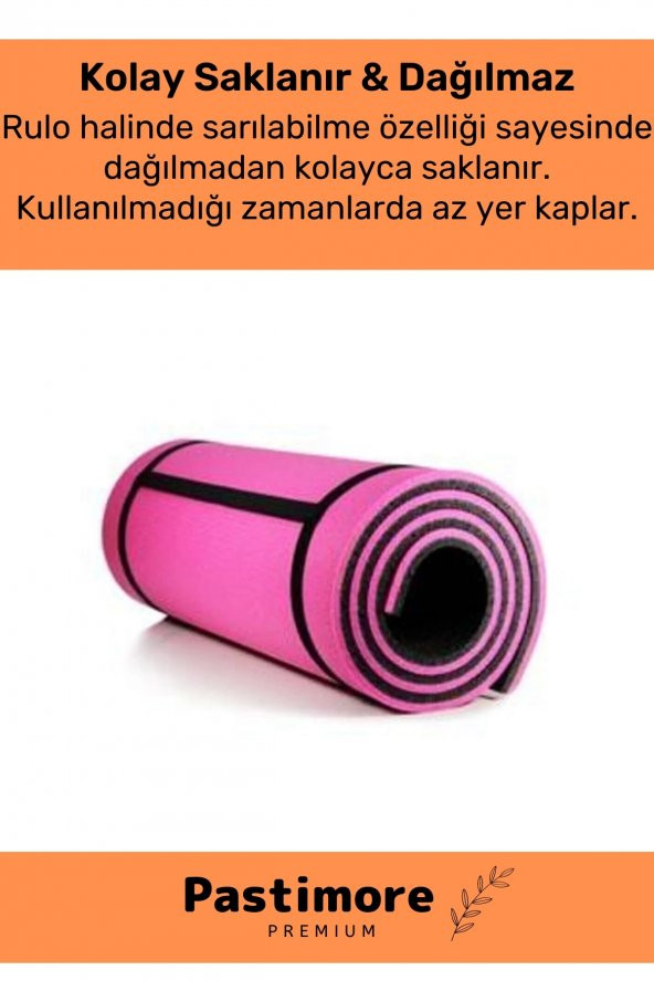 Su Geçirmez Konfor Modeli Taşıma Askılı Çift Taraflı Kamp Zemin Çadır Uyku Matı Pembe Yer Minderi - 5