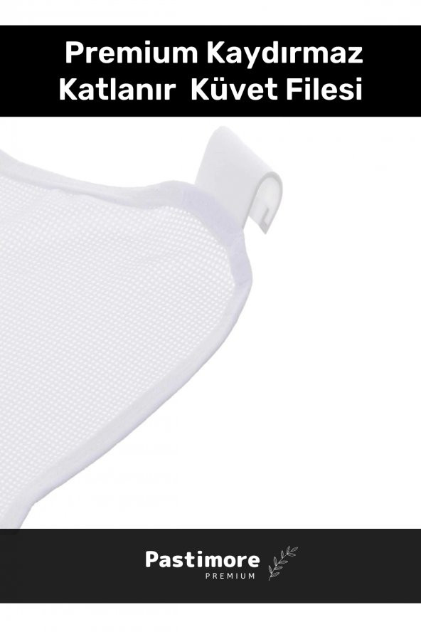 Premium Ultra Lüx Tüm Küvetler Ile Uyumlu Katlanır Kaydırmaz Bebek Çocuk Yıkama Duş Banyo Filesi - 3