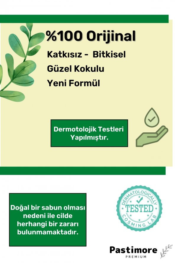 %100 Doğal 2'li Antibakteriyel El Yüz Vücut Saç Cilt Orijinal Vegan Eşek Sütü Sabunu - 2