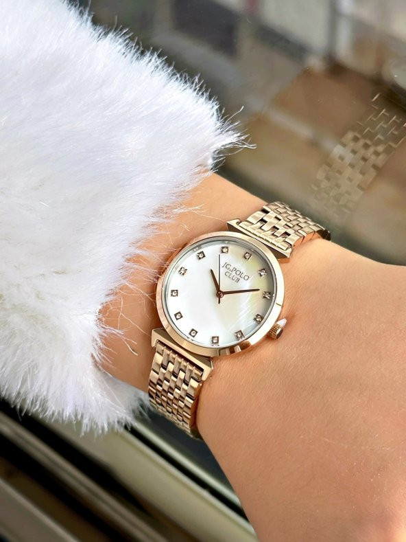 JG. Polo Clup JPC.0823.1301M.3 Çelik Kadın Kol Saati - Resim 2