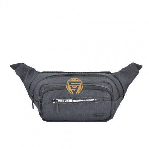 Ççs Su geçirmez Kullanışlı Bodybag Bel Çantası Gri - 2
