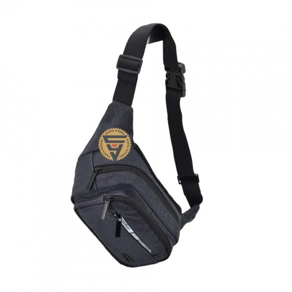Ççs Su geçirmez Kullanışlı Bodybag Bel Çantası Gri - 3