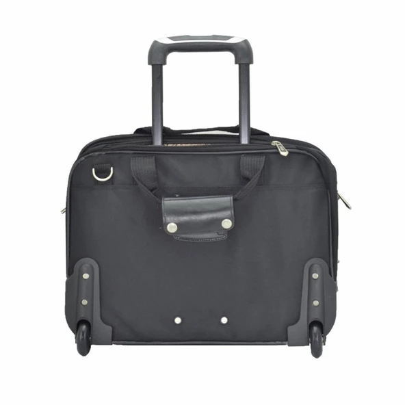 Polo Leanardo Çekçekli Takım Evrak ve Laptop Çanta - Resim 2