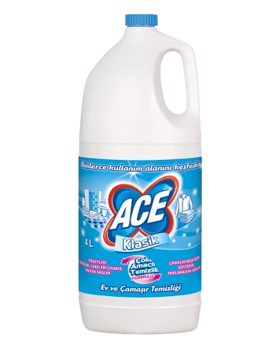 Ace Klasik Çamaşır Suyu (4 Litre)