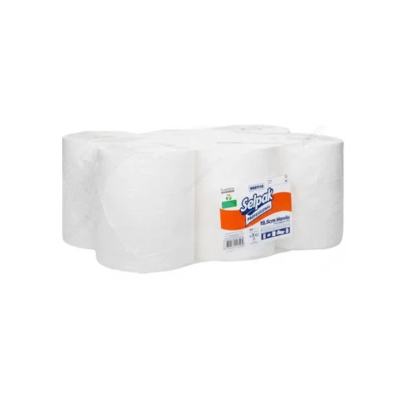 Selpak 19,5cm Hareketli Otomatik Makine Havlusu (150 Metre - 6 lı Koli)