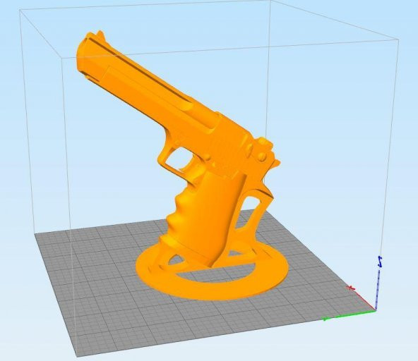 Deagle (Desert Kartal .50Ae) Plastik Aparat - 3