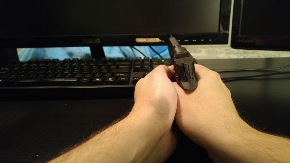 Deagle (Desert Kartal .50Ae) Plastik Aparat - 5