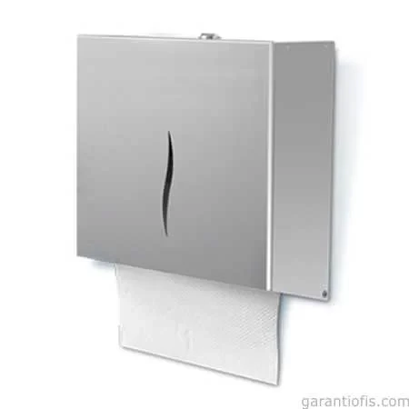 Garanti Metal 7146 Krom Z Katlı Havlu Dispenseri (Havlu Aparatı)