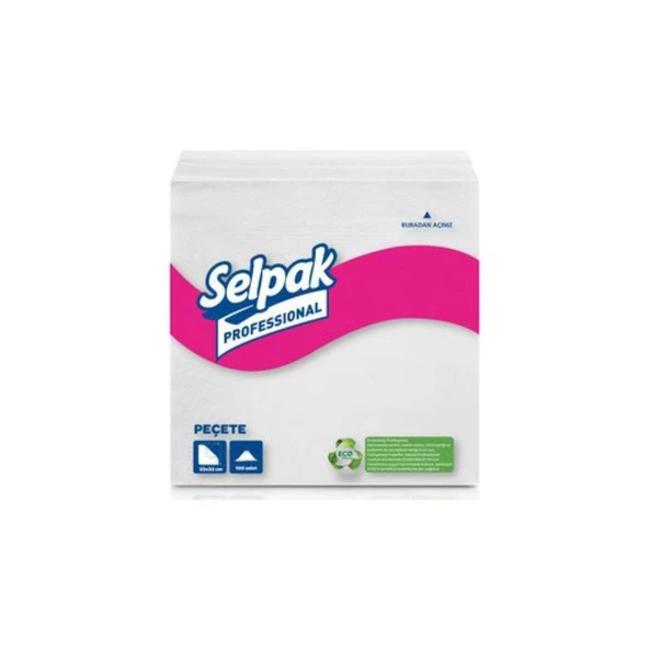 Selpak Profesyonel Peçete (33 x 33 cm - 100 lü Paket) - 2