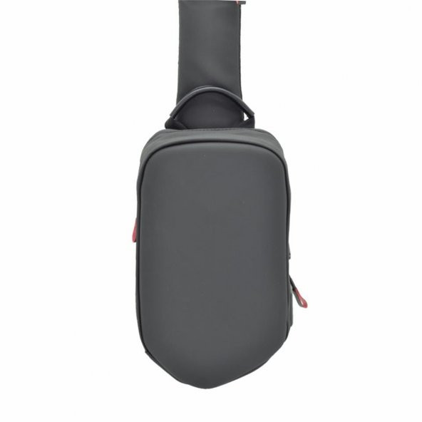 Ccs Tek Omuz Askılı Sırt ve Göğüs Çantası Usb Çıkışlı Siyah - 3