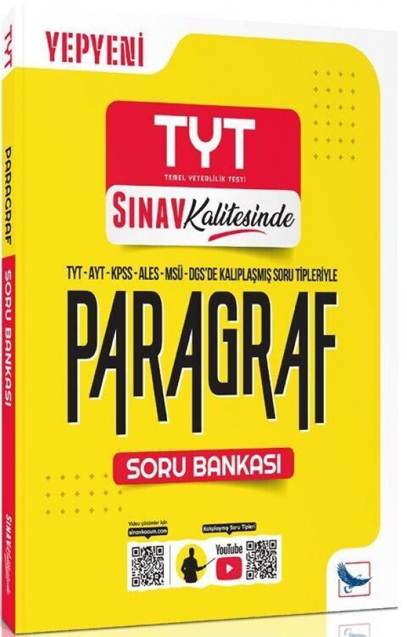 TYT AYT KPSS ALES MSÜ DGS Paragraf Soru Bankası Sınav Kalitesinde Sınav Yayınları